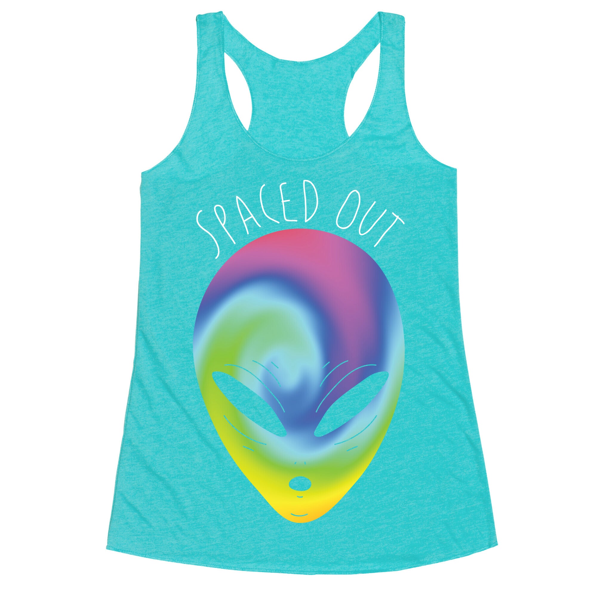 Spaced Out Racerback Tank